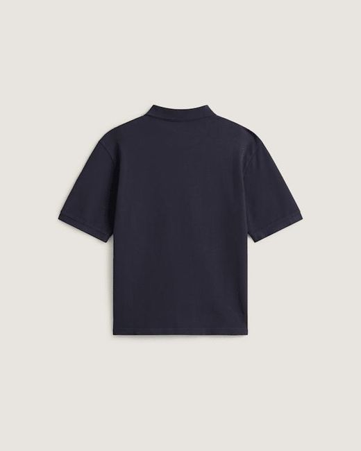 Vans Blue X Rowan Z Washed Polo Parisian Night for men