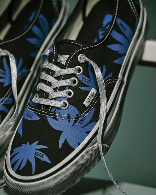 Vans Blue Premium Authentic Shoes for men