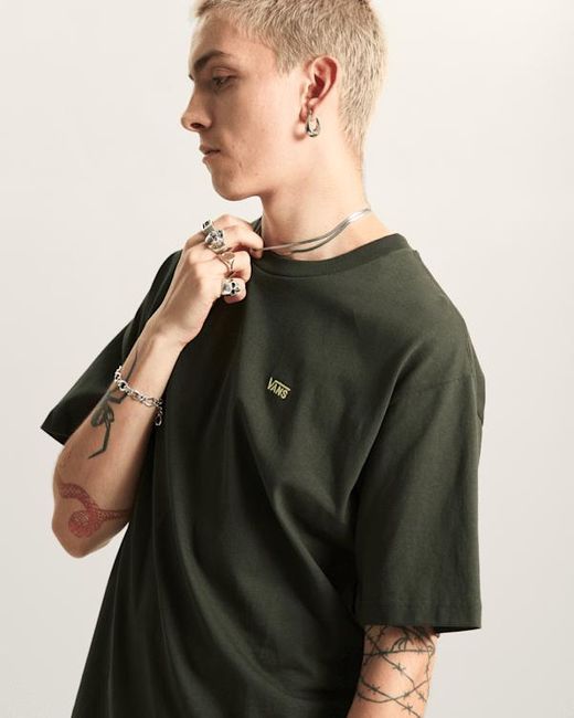 Camiseta Left Chest Ii, Hombre, Talla Vans de hombre de color Green
