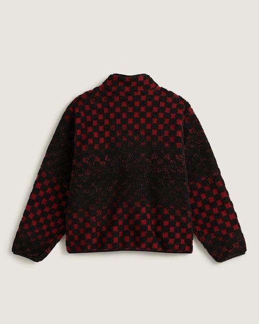 Vans Red Nights High Pile Jacket Poppy Ember for men