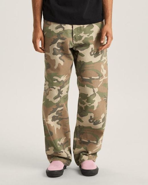 Vans Drill Chore Carpenter Loose Broek, Grootte in het Multicolor voor heren
