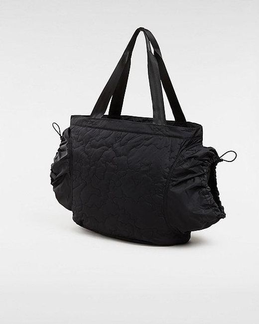 Vans Black Premium Quilted Camo Cargo Tote Bag