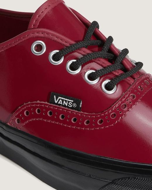 Vans Red Otw Authentic 44 Siped Vibram for men