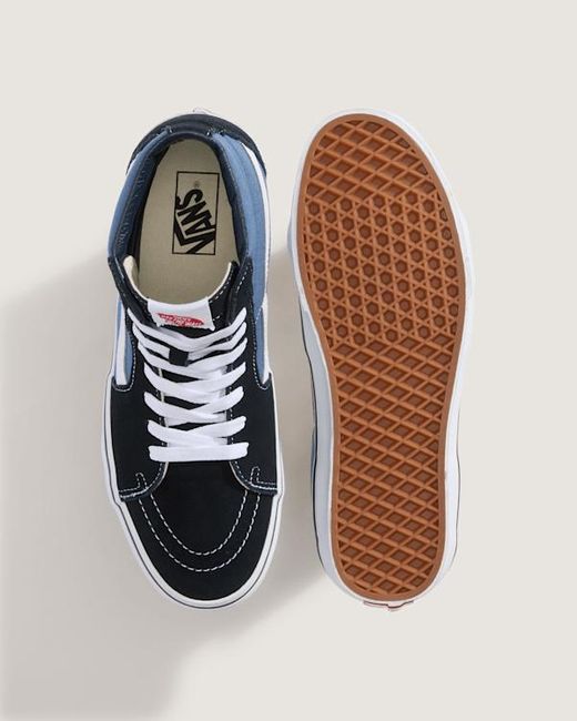 Vans Blue Sk8-Hi Shoes
