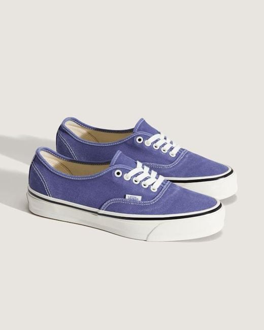Vans Blue Premium Authentic 44 Shoes for men