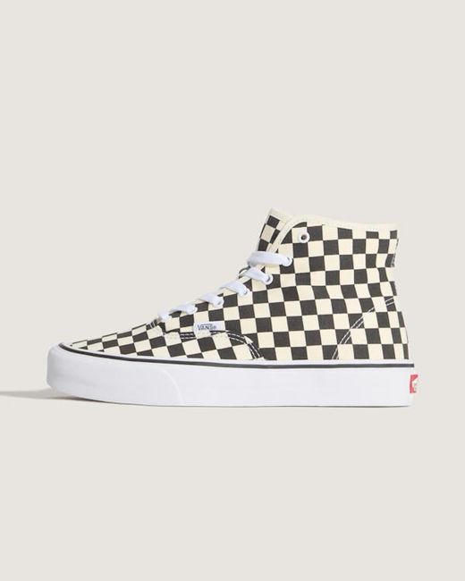 Vans Natural Authentic Hi 2.0 Checkerboard Shoes for men