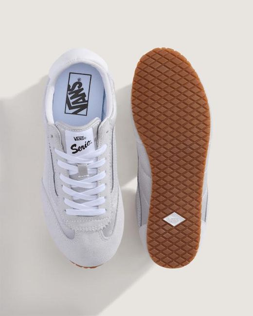 Vans White Super Lowpro Shoes for men