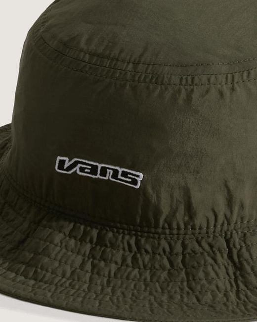 Vans Green Dropped V Bucket Hat for men