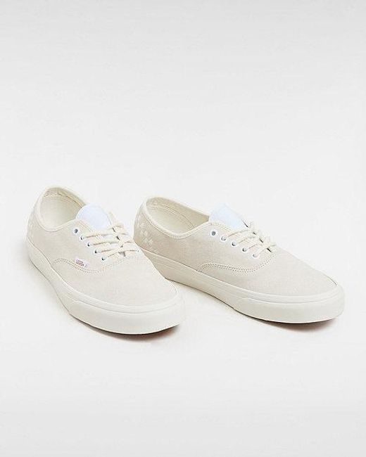 Vans White Authentic Field Daze Shoes