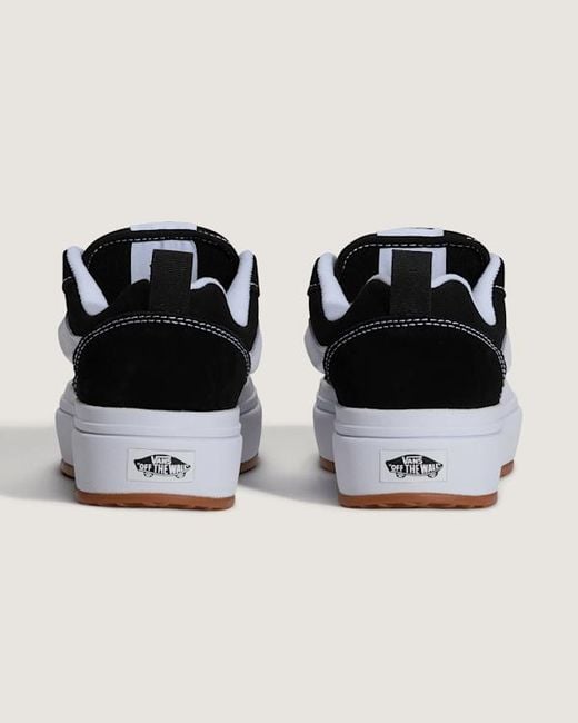 Vans Black Knu Skool Platform Lite Shoes for men