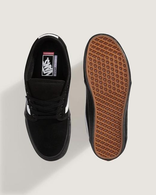 Vans Black Chukka Low Sidestripe Shoes for men