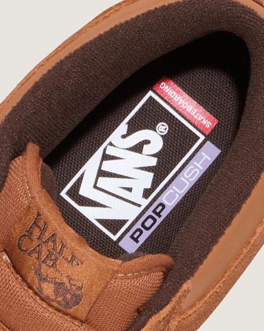 Vans Brown Skate Half Cab Shoes for men