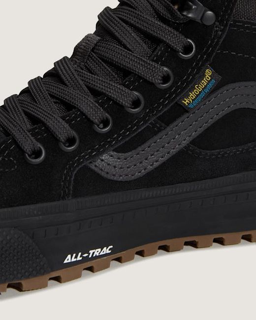 Vans Black Sk8-Hi Waterproof Insulated Shoes for men