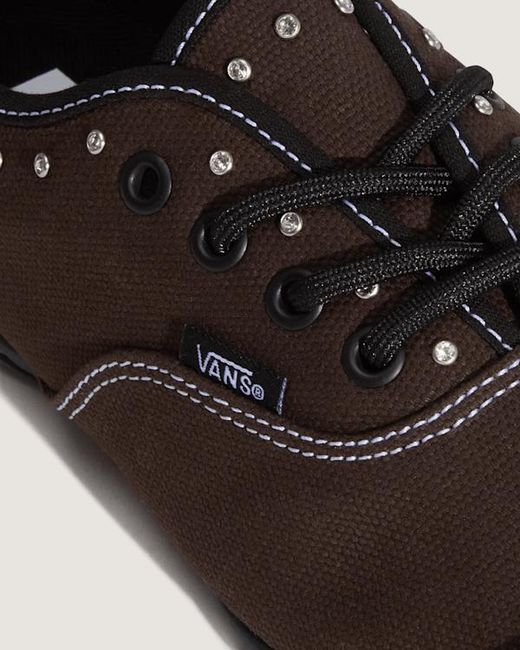 Vans Brown Premium Authentic Prima Shoes for men