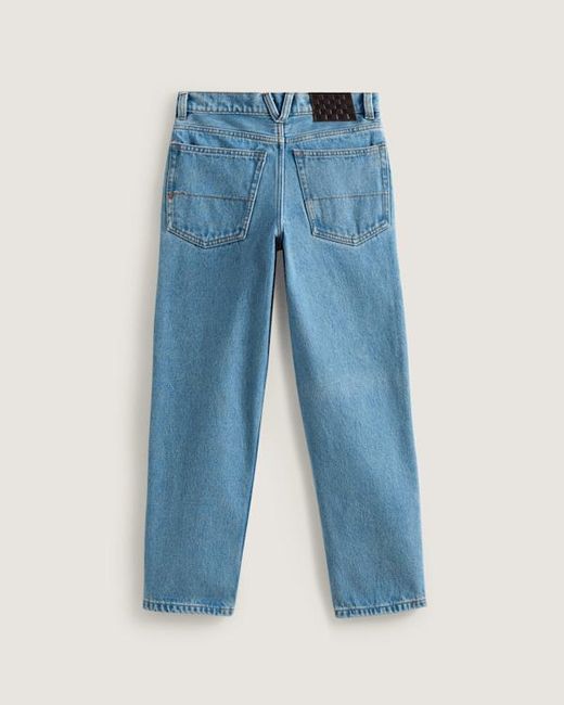 Vans Blue Kids Check-5 Loose Denim Trousers (8-14 Years)
