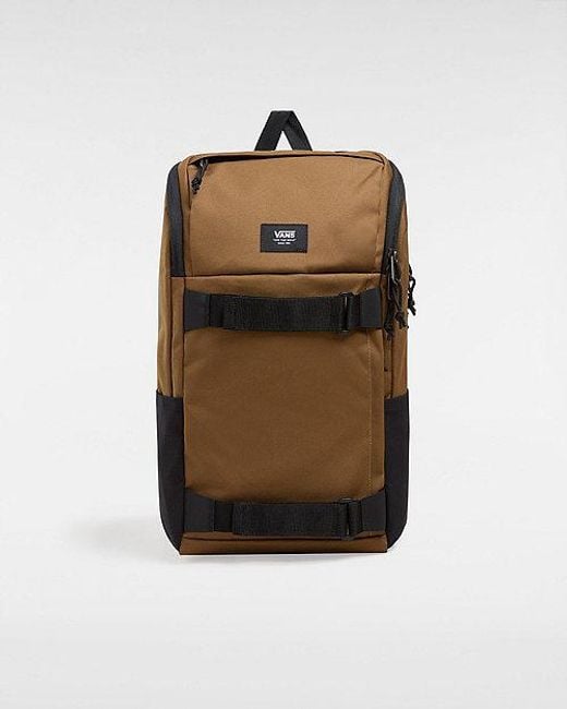 Vans Brown Obstacle Skatepack Backpack (Sepia)