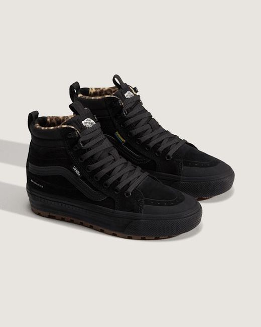 Vans Black Sk8-Hi Waterproof Insulated Shoes for men