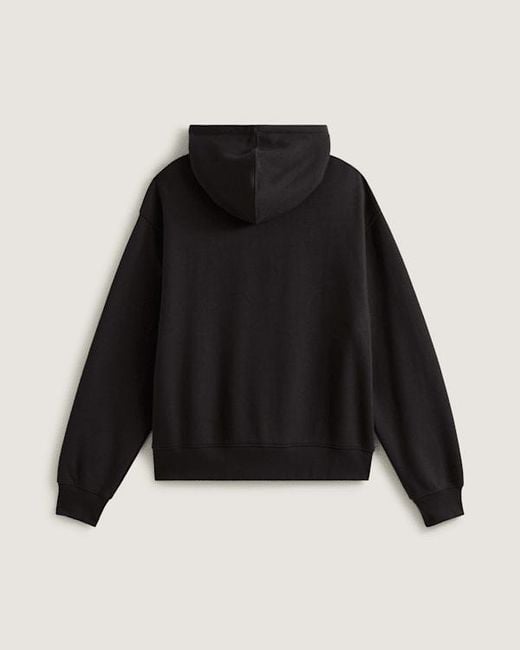 Vans Black Stretch Logo Pullover Hoodie for men
