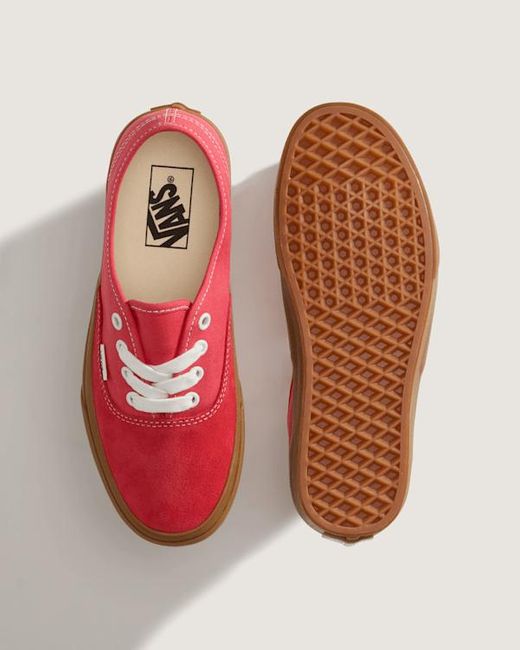 Vans Red Authentic Shoes for men