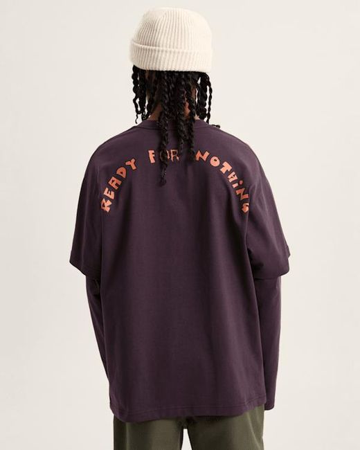 T-Shirt For Nothing Twofer, Homme, Taille Vans pour homme en coloris Blue