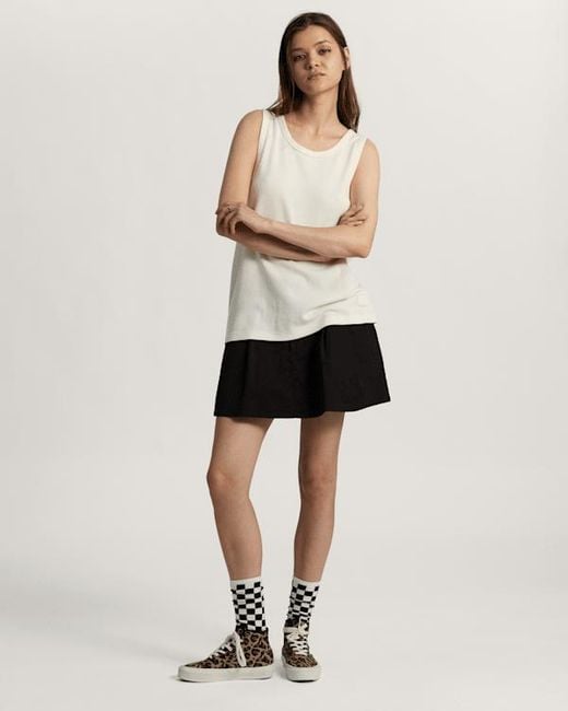 Vans Black Authentic Chino Mini Skirt