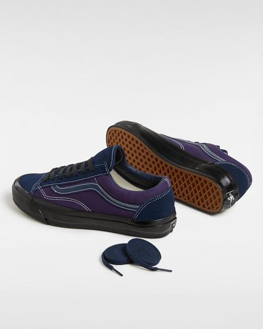 Vans Blue Premium Old Skool Shoes for men