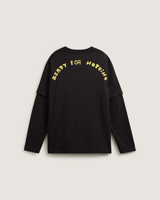 Vans For Nothing Twofer T-Shirt, Herren, Größe in Black für Herren