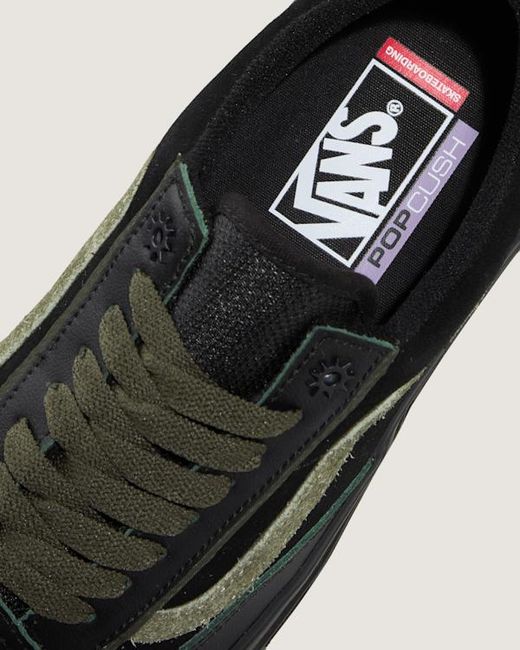 Vans Black Skate Old Skool Wafflecup Shoes for men