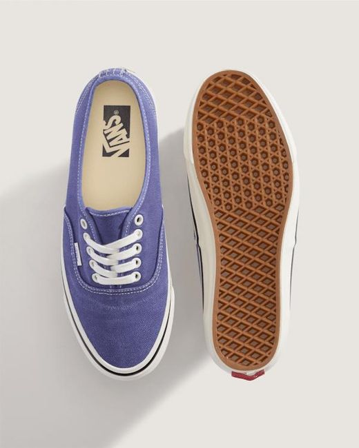 Vans Blue Premium Authentic 44 Shoes for men
