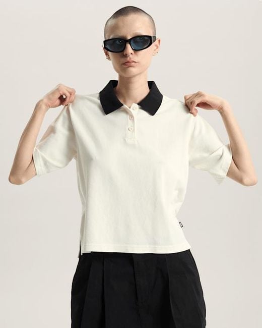 Vans Natural Swing Knit Polo Shirt