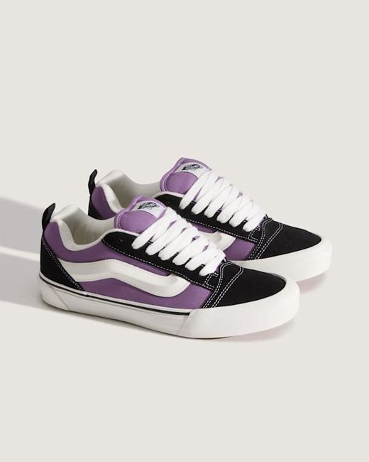 Vans Purple Knu Skool Shoes for men