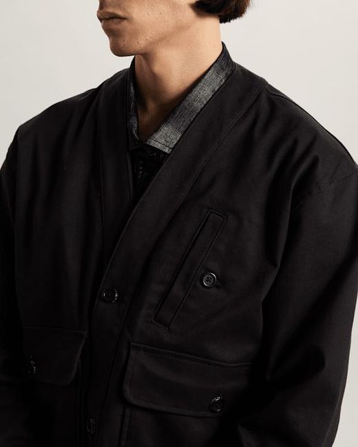 Vans Black Otw Haori Station Jacket for men