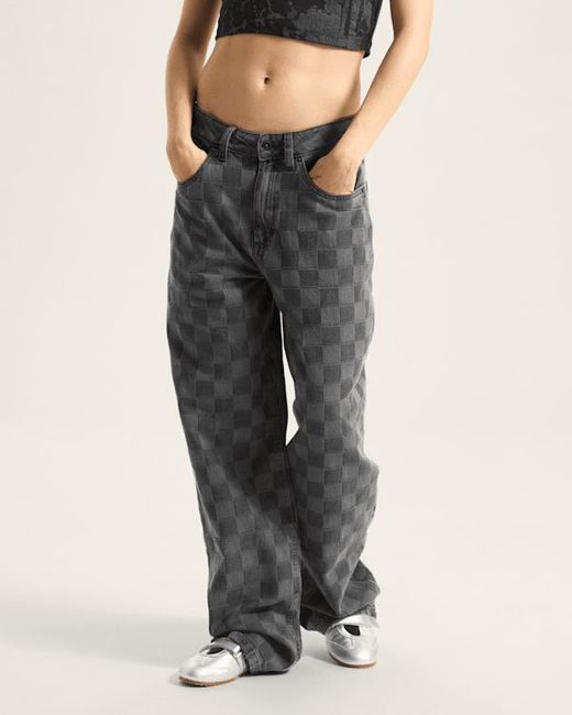 Vans Sirelle Puddle Broek, Vrouw, Grootte in het Gray