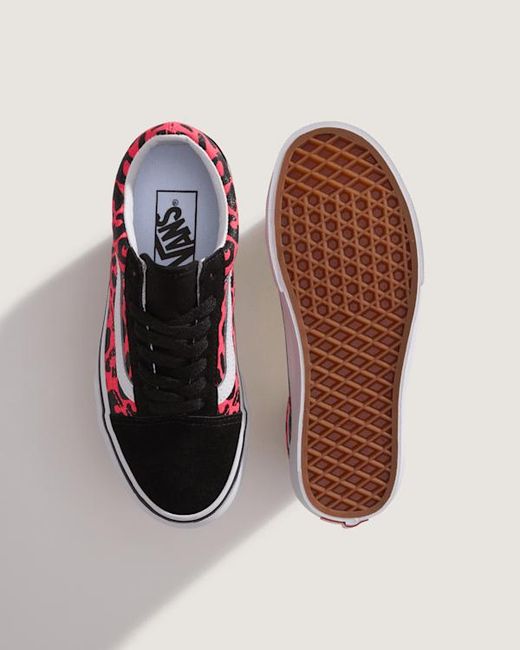 Vans Pink Youth Old Skool Shoes (8-14 Years)