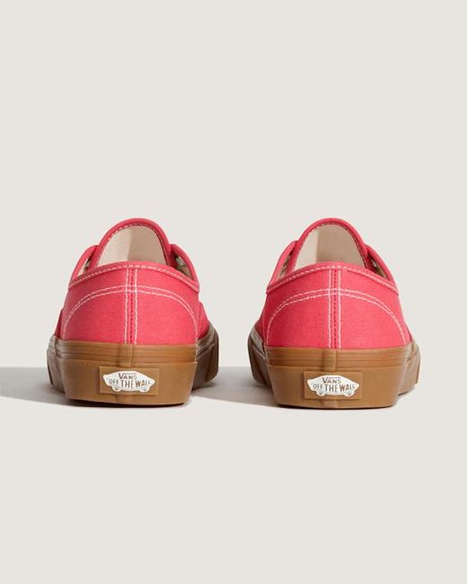 Vans Red Authentic Shoes for men