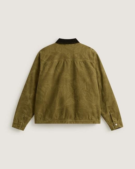 Vans Green Nico Chore Canvas Jacket for men