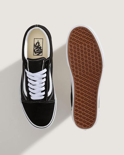 Vans Old Skool Platform Schuhe, Herren, Größe in White für Herren