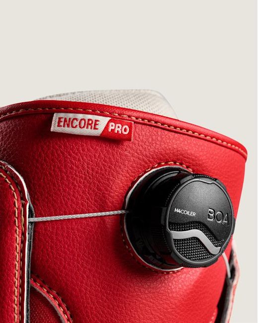 Vans Red Encore Pro Snowboard Boot