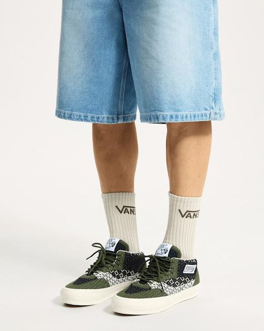 Vans Brown Premium Half Cab Shoes for men
