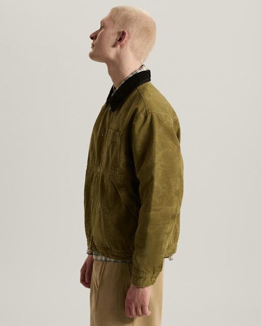 Vans Green Nico Chore Canvas Jacket for men