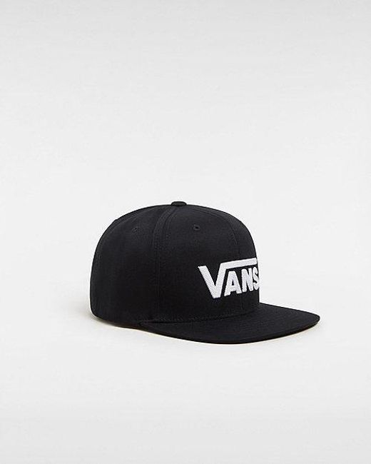 Vans White Kids Drop V Snapback Hat