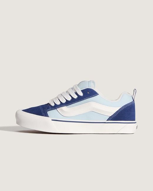 Vans Blue Knu Skool Shoes for men