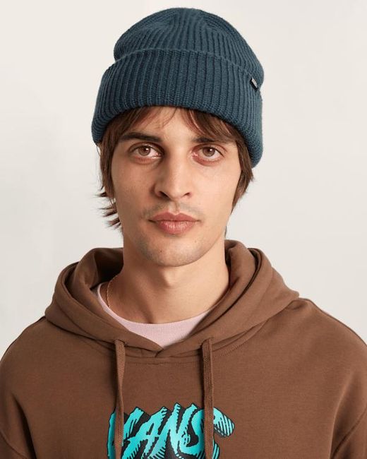 Vans Core Basic Beanie Mit Umschlag, Herren, Größe in Green für Herren