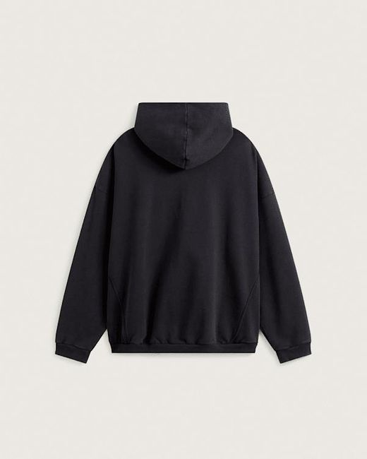 Vans Black Act Of Disagreement Oval Logo Hoodie for men