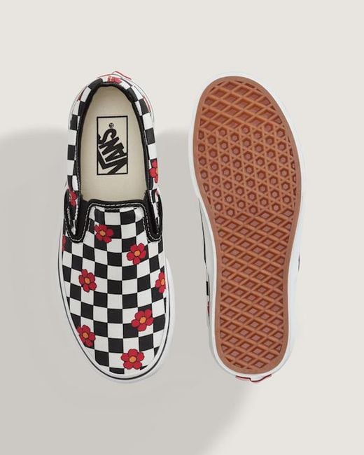 Vans White Classic Slip-On Shoes for men