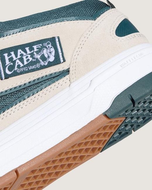 Vans Blue Skate Half Cab Wafflecup Shoes for men