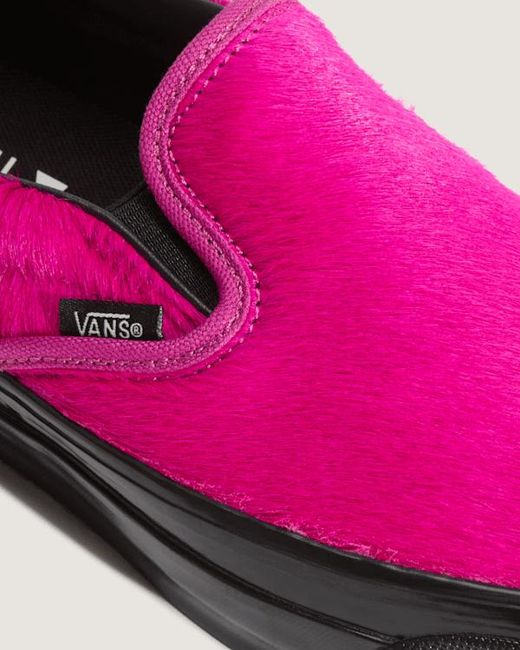 Vans Purple Premium Classic Slip-On Shoes for men