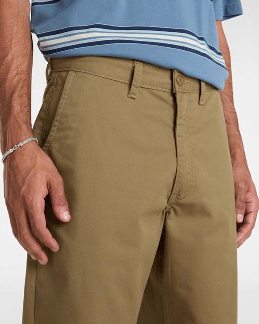 Vans Green Authentic Chino Loose Trousers for men