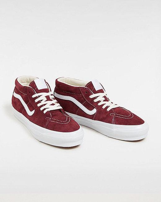 Vans Red Premium Sk8-mid 83 Shoes