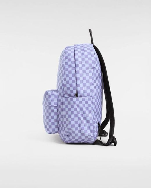 Vans Blue Old Skool Checkerboard Rucksack, Größe